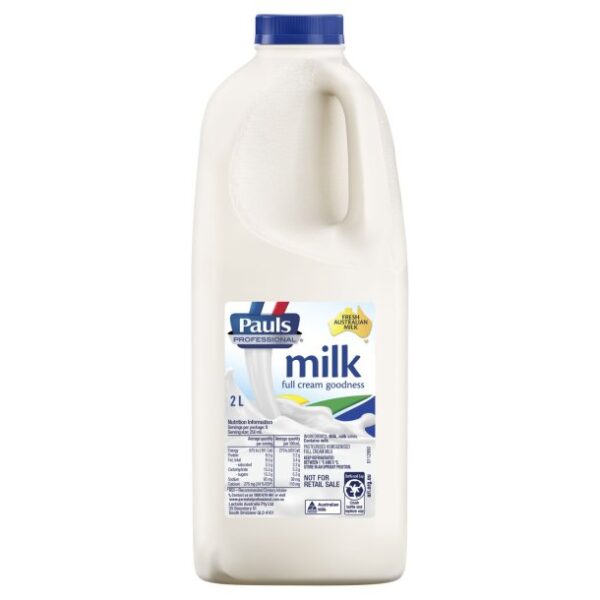 Pauls Professional Full Cream Milk 2L